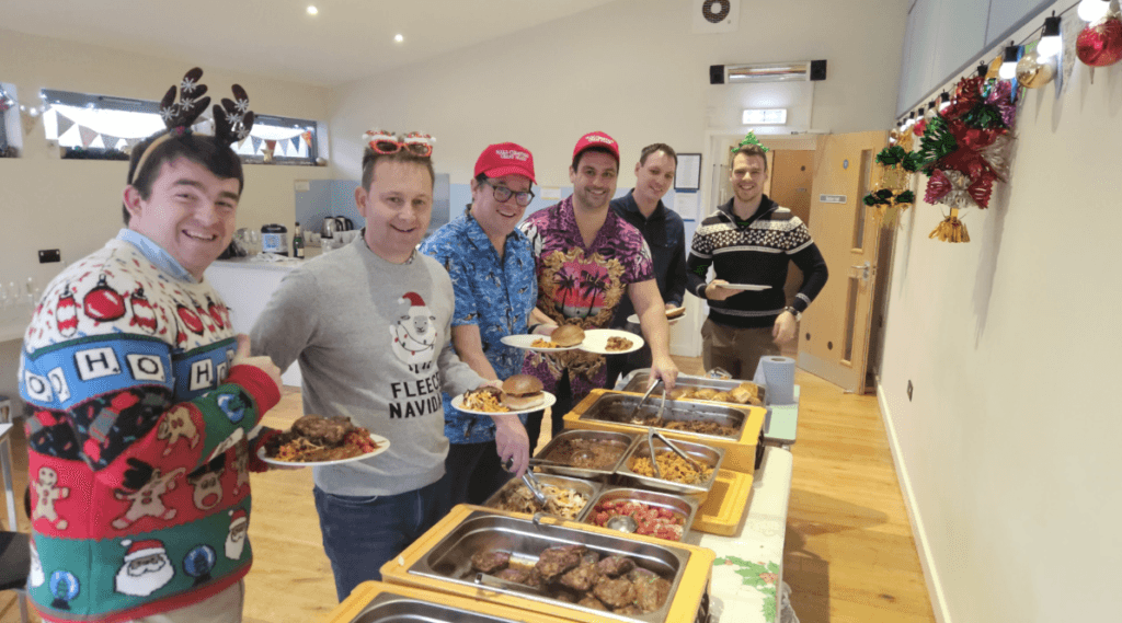 The Aussie Smoker Christmas Party Catering